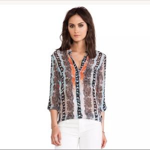 Diane Von Furstenberg Silk Gilmore Shirt Top 4